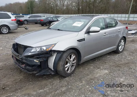 2013 Kia Optima Ex z USA, uszkodzony, nr VIN 5XXGN4A76DG241505